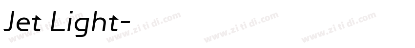 Jet Light字体转换 Jet Light字体转换